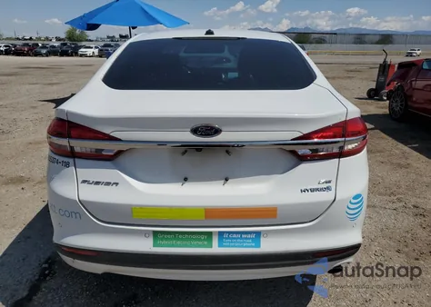 2018 Ford Fusion Se Hybrid from USA, damaged, VIN 3FA6P0LUXJR129844